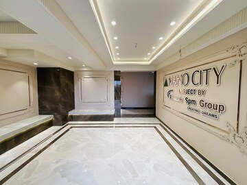 Building Lobby in 2 BHK Apartment at Pinnacle Nano City, Joveli – for Sale