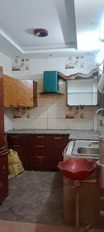 Kitchen in 3 BHK Builder Floor at Chitranjan Park – for Sale