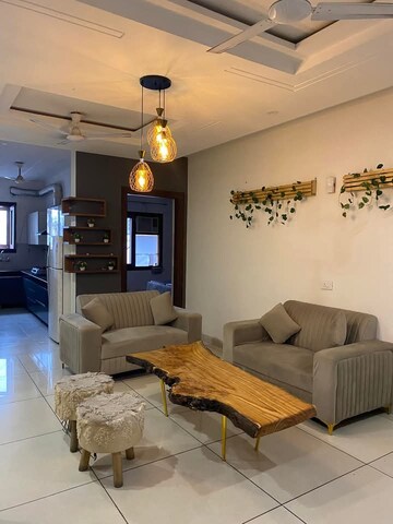 Living Room in 1 BHK Builder Floor at Saket – for Rent