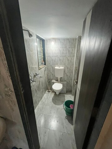 Bathroom in 1 BHK Apartment at Mohan Willows, Badlapur East – for Sale