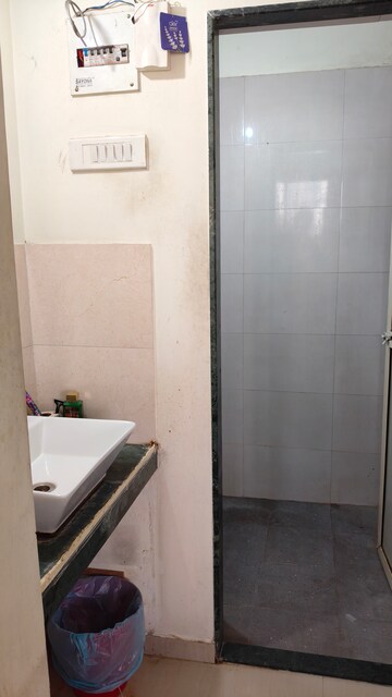 Bathroom in 1 RK Apartment at Riddhi Garden, Malad East – for Rent