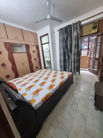 Bedroom in 2 BHK Builder Floor at Lajpat Nagar I – for Rent