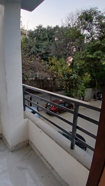 Balcony in 3 BHK Builder Floor at Jasola – for Rent