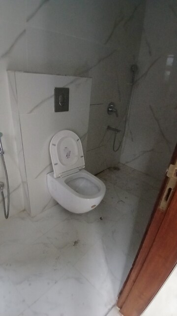 Bathroom in 3 BHK Builder Floor at Jasola – for Rent