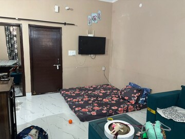 Bedroom in 2 BHK Builder Floor at Dhakoli Village – for Rent