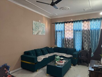 Living Room in 2 BHK Builder Floor at Dhakoli Village – for Rent