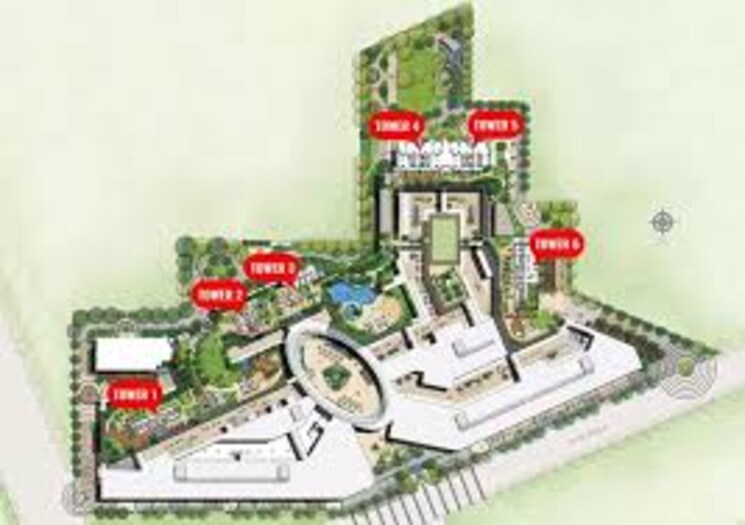 Master Plan, m3m-sky-city 3 Bedroom 1828 Sq.Ft. Apartment In Sector 65 Gurgaon 8059982