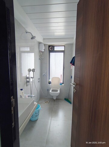 Bathroom in 2 BHK Apartment at Arkade Crown, Borivali West – for Rent