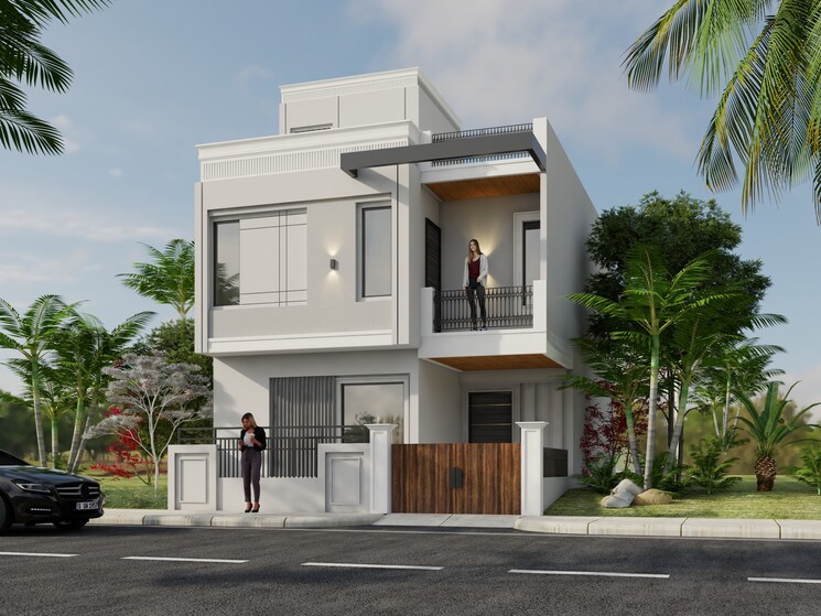 Exterior View, knowledge park 3 greater noida  100 Sq.Yd. Plot In Knowledge Park 3 Greater Noida Greater Noida 8060054