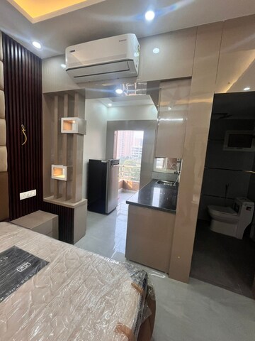 Kitchen in 1 RK Apartment at Pioneer Park Phase 1, Sector 61 – for Rent