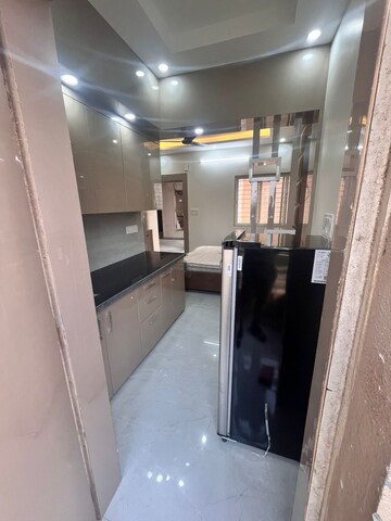 Kitchen in 1 RK Apartment at Pioneer Park Phase 1, Sector 61 – for Rent
