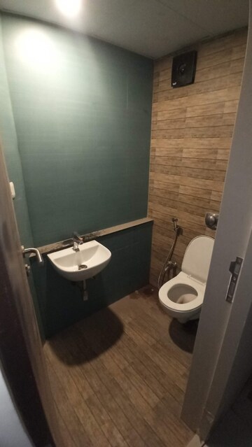 Bathroom in 2 BHK Apartment at Lodha Crown Quality Homes, Majiwada – for Rent