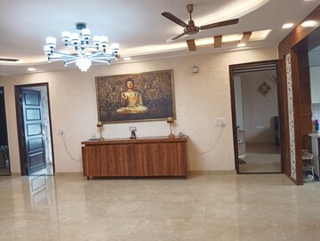 Living Room in 4 BHK Builder Floor at BPTP Park Central, Sector 85 – for Sale
