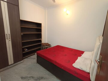 Bedroom in 2 BHK Builder Floor at Malviya Nagar – for Rent