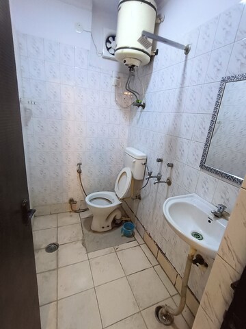 Bathroom in 2 BHK Builder Floor at Malviya Nagar – for Rent