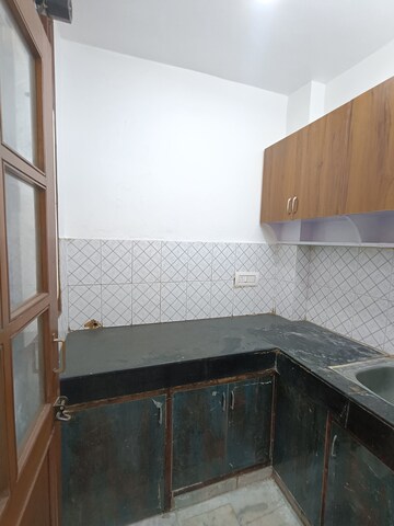 Kitchen in 2 BHK Builder Floor at Malviya Nagar – for Rent
