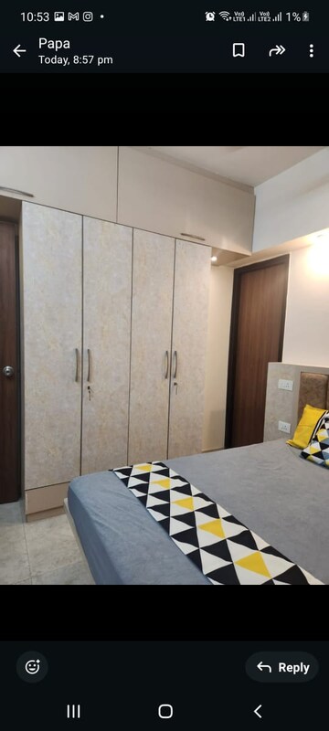 Bedroom in 1 BHK Apartment at Lodha Amara, Kolshet Road – for Rent