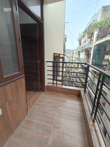 Balcony in 3 BHK Builder Floor at Malviya Nagar – for Rent