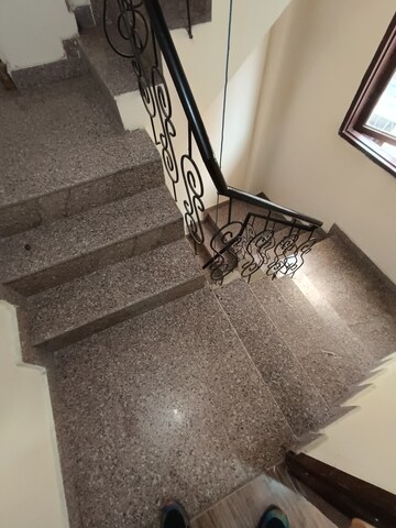 Staircase in 3 BHK Builder Floor at Malviya Nagar – for Rent