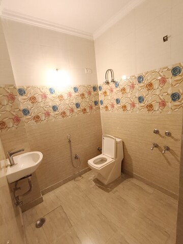 Bathroom in 3 BHK Builder Floor at Malviya Nagar – for Rent