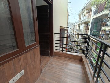 Balcony in 3 BHK Builder Floor at Malviya Nagar – for Rent