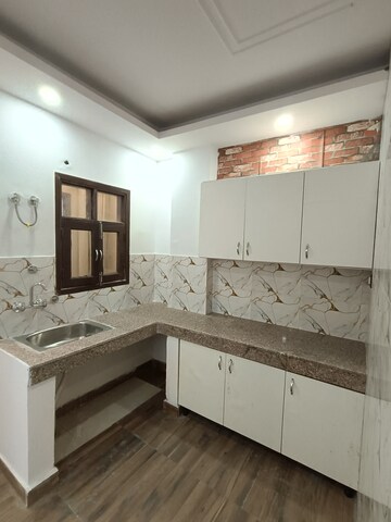 Kitchen in 3 BHK Builder Floor at Malviya Nagar – for Rent