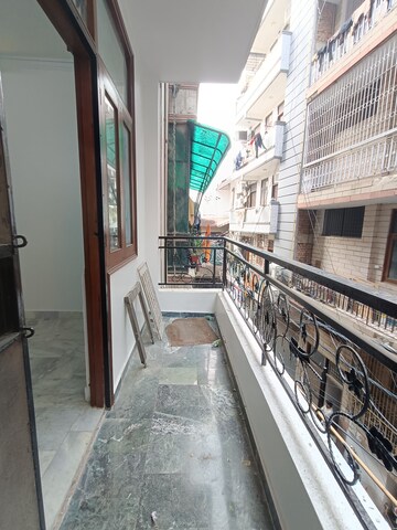 Balcony in 2 BHK Builder Floor at Malviya Nagar – for Rent