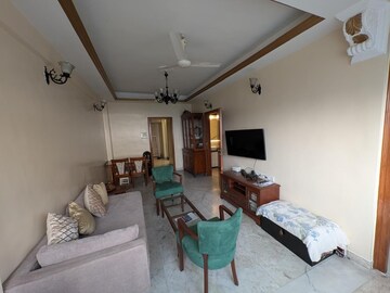 Living Room in 3 BHK Apartment at Casa Di Rosa, Bandra West – for Rent