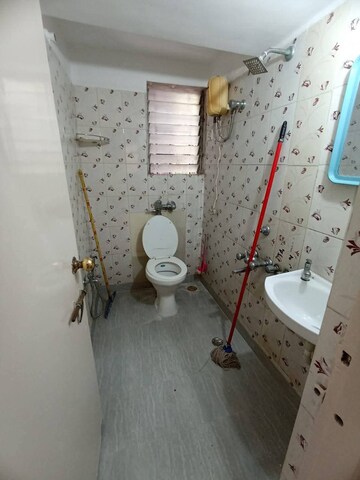 Bathroom in 1 BHK Apartment at Maad Yashwant Pride-Kini Complex, Naigaon East – for Rent