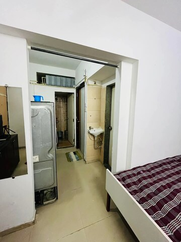 Building Lobby in 1 BHK Apartment at JSB Nakshatra Greens, Naigaon East – for Rent