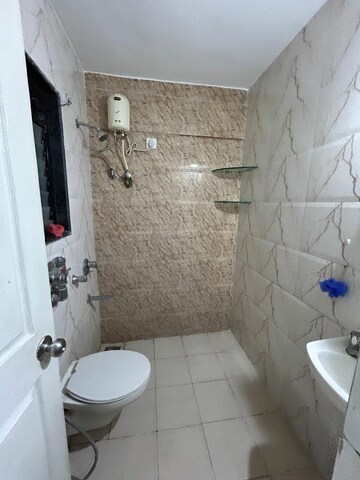 Bathroom in 2 BHK Apartment at Suncity Complex, Powai – for Rent
