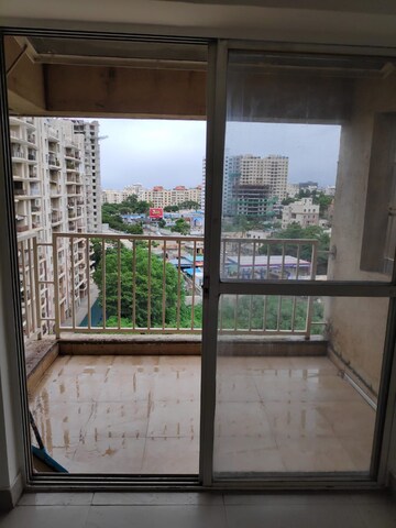 Balcony in 2 BHK Apartment at Chaphalkar Elina Living, Mohammadwadi – for Rent