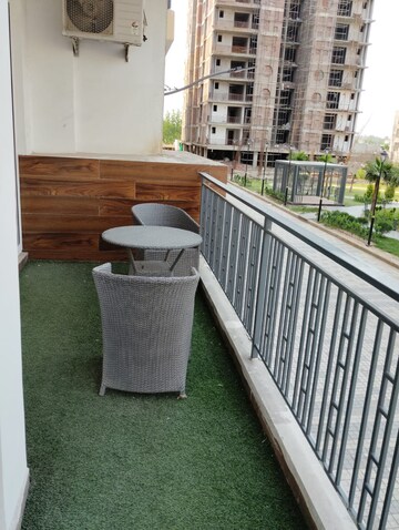 Balcony in 4 BHK Apartment at GVT Beliston Avenue, Dhakoli Village – for Sale