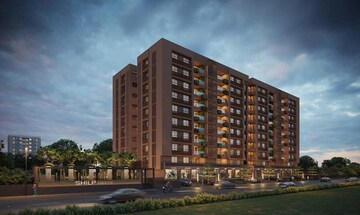 4 BHK Apartment – Exterior View View at Shilp Paradise, Bodakdev - for Sale