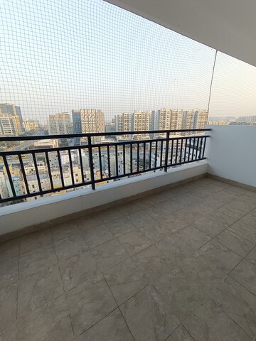 Balcony in 3 BHK Apartment at Asian Sun City, Kothaguda – for Rent