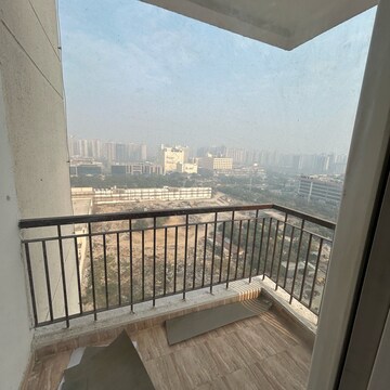 Balcony in 2.5 BHK Apartment at Amrapali Riverview, Amrapali Leisure Valley – for Rent