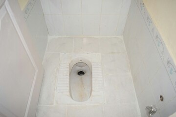 Bathroom in Studio Apartment at New Mhada Tower, Malad West – for Sale