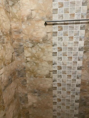 Bathroom in 4 BHK Builder Floor at Ansal Sushant Lok I, Sector 43 – for Rent
