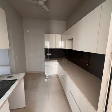 Kitchen in 3 BHK Apartment at Central Park Lake Front Towers, Sohna Sector 33 – for Rent