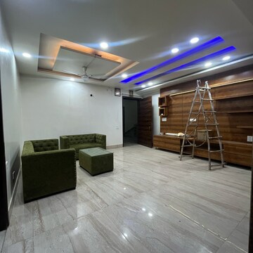 Living Room in 4 BHK Builder Floor at Chattarpur – for Sale