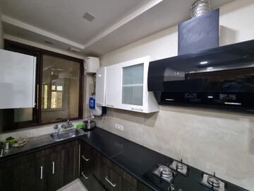Kitchen in 3 BHK Builder Floor at Ansal Sushant Lok I, Sector 43 – for Rent