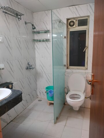 Bathroom in 2.5 BHK Apartment at Nimbus The Golden Palm, Sector 168 – for Rent