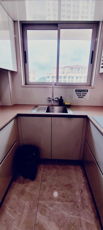 Kitchen in 1 BHK Apartment at Hiranandani Regent Hill, Powai – for Rent