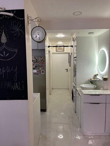 Bathroom in 2 BHK Apartment at Vasant Oscar, Mulund West – for Sale