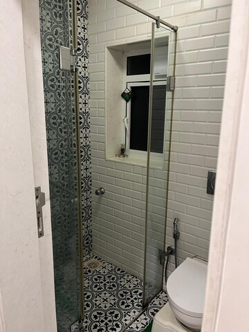 Bathroom in 2 BHK Apartment at Vasant Oscar, Mulund West – for Sale