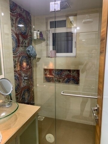 Bathroom in 3 BHK Apartment at Omkar Veda Exclusive, Parel – for Sale