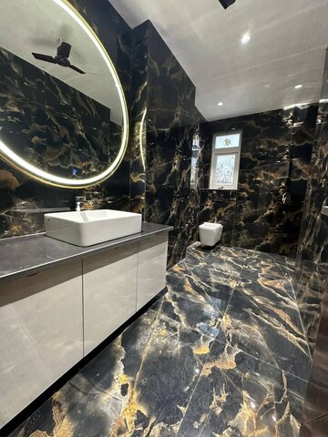 Bathroom in 2 BHK Builder Floor at Saket – for Rent
