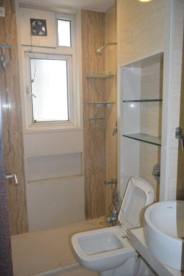 Bathroom in 3 BHK Apartment at Orbit Eternia, Lower Parel – for Rent