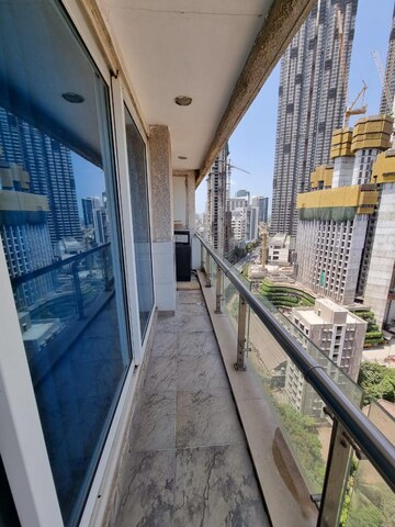 Balcony in 3 BHK Apartment at Orbit Eternia, Lower Parel – for Rent