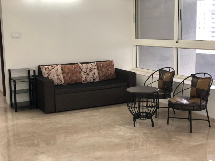 Living Room, kunal-aspiree 4 Bedroom 2200 Sq.Ft. Apartment In Balewadi Pune 8061068